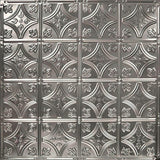 Made in the USA American Tin Ceilings 2-ft x 2-ft Unfinished Steel Surface-mount Ceiling Tile (5-Pack, 20-sq ft / Case)