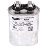 MARS 12008 capacitor - front view (Type: Capacitor; Voltage: 370V)