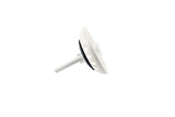 Keeney 3.5-in White Plastic Rust-Resistant Kitchen Sink Strainer Basket, 4.5-in Diameter (Model K1442WH)