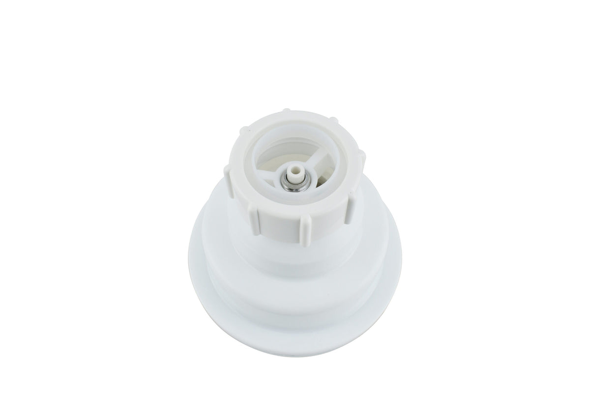 Keeney 3.5-in White Plastic Rust-Resistant Kitchen Sink Strainer Basket, 4.5-in Diameter (Model K1442WH)