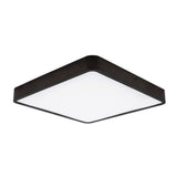 Project Source 13-in Black Integrated LED Flush Mount Ceiling Light, ENERGY STAR, 3000K