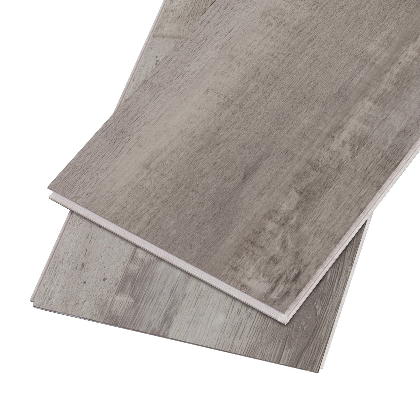 CALI Vinyl Pro Classic Gray Ash 7-in W x 48-in L x 5.5-mm T Waterproof Interlocking Luxury Vinyl Plank Flooring, 20-mil Wear Layer (23.77-sq ft/carton)