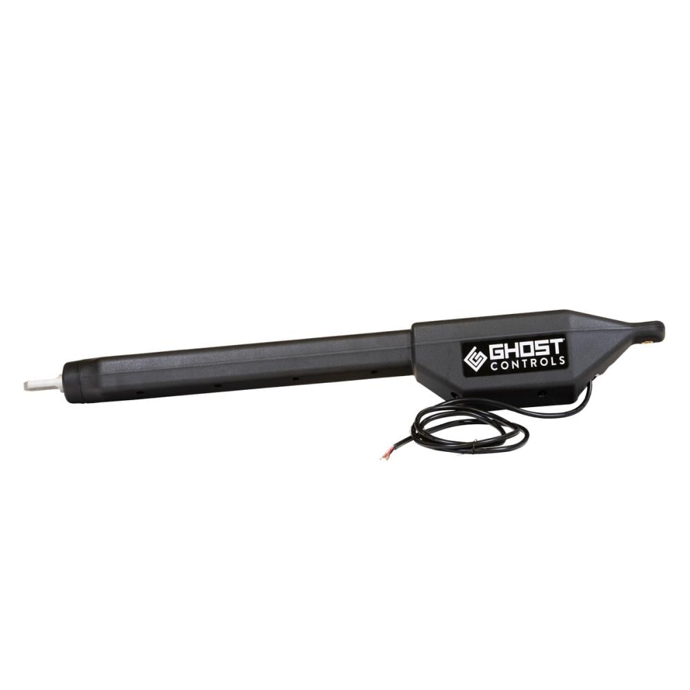 Ghost Controls 20-ft Single Swing Universal Battery Driveway Gate Opener Kit (Solar Compatible)