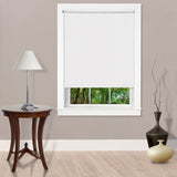 Achim Tear Down Room Darkening Shade, 73-in W x 72-in L, White Cordless Vinyl Roller Shade