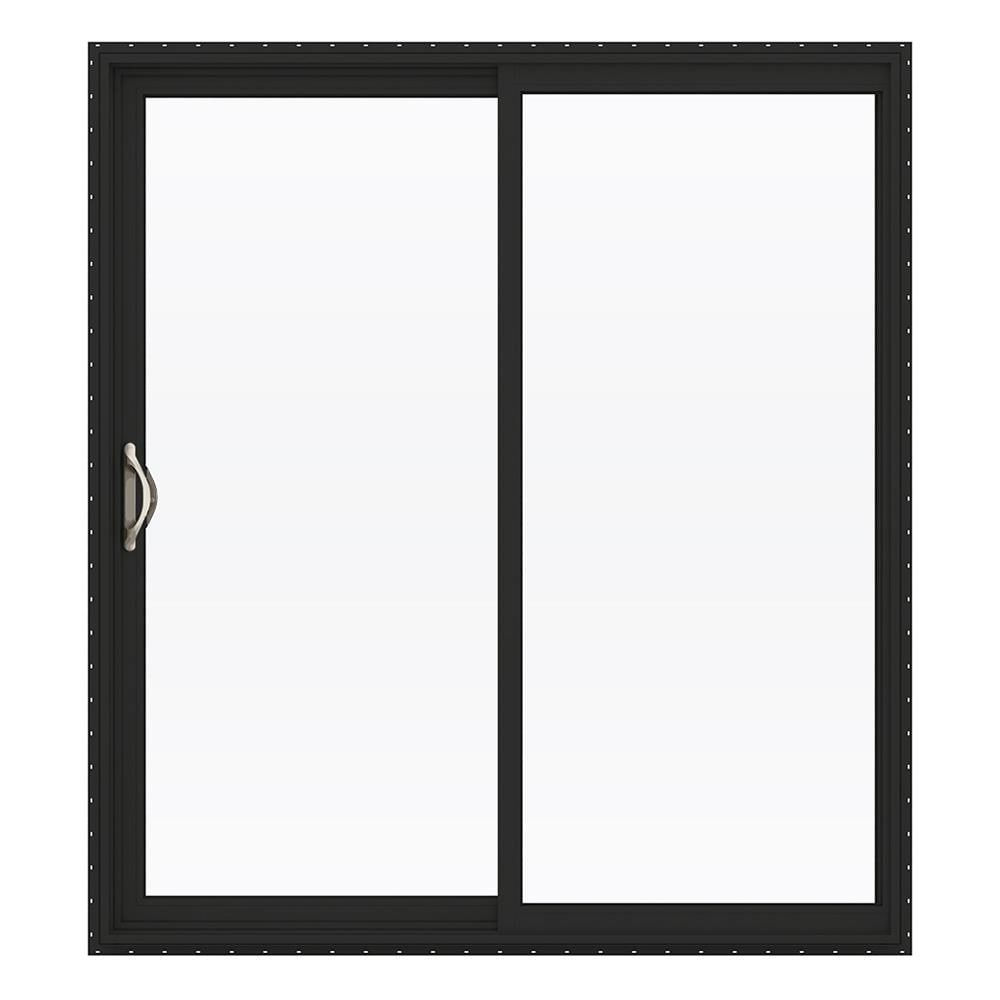 JELD-WEN 72-in x 80-in Vinyl Sliding, Left-hand sliding – primary product view