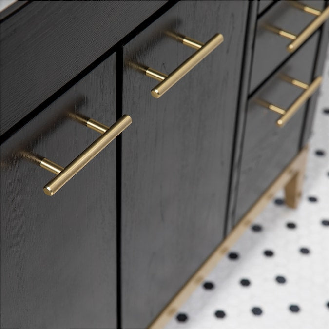 Amerock Bar Pulls (76mm) Center to Center Cylindrical Bar Drawer Pull