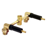 Oakmont 2-Handle 1-Spray Tub and Shower Faucet in Matte Black (Valve Included) - Super Arbor