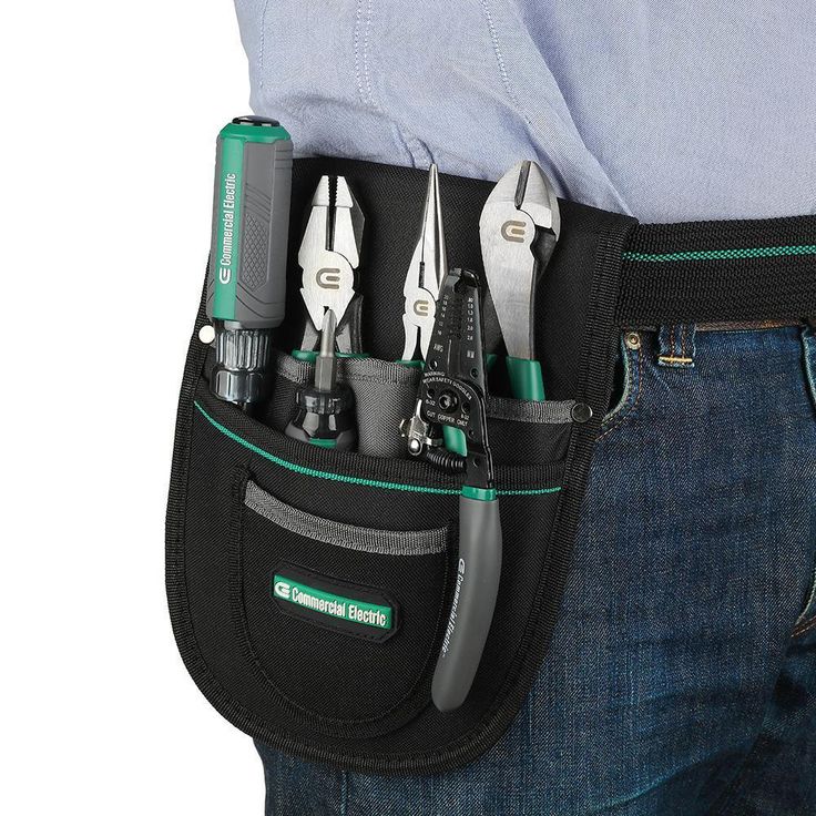7-Piece Electrician's Tool Set with Pouch
