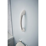 Delta 500 Series 9-in White Wall Mount Grab Bar