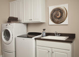 Delta Chrome 2-Handle Deck-Mount Utility Faucet