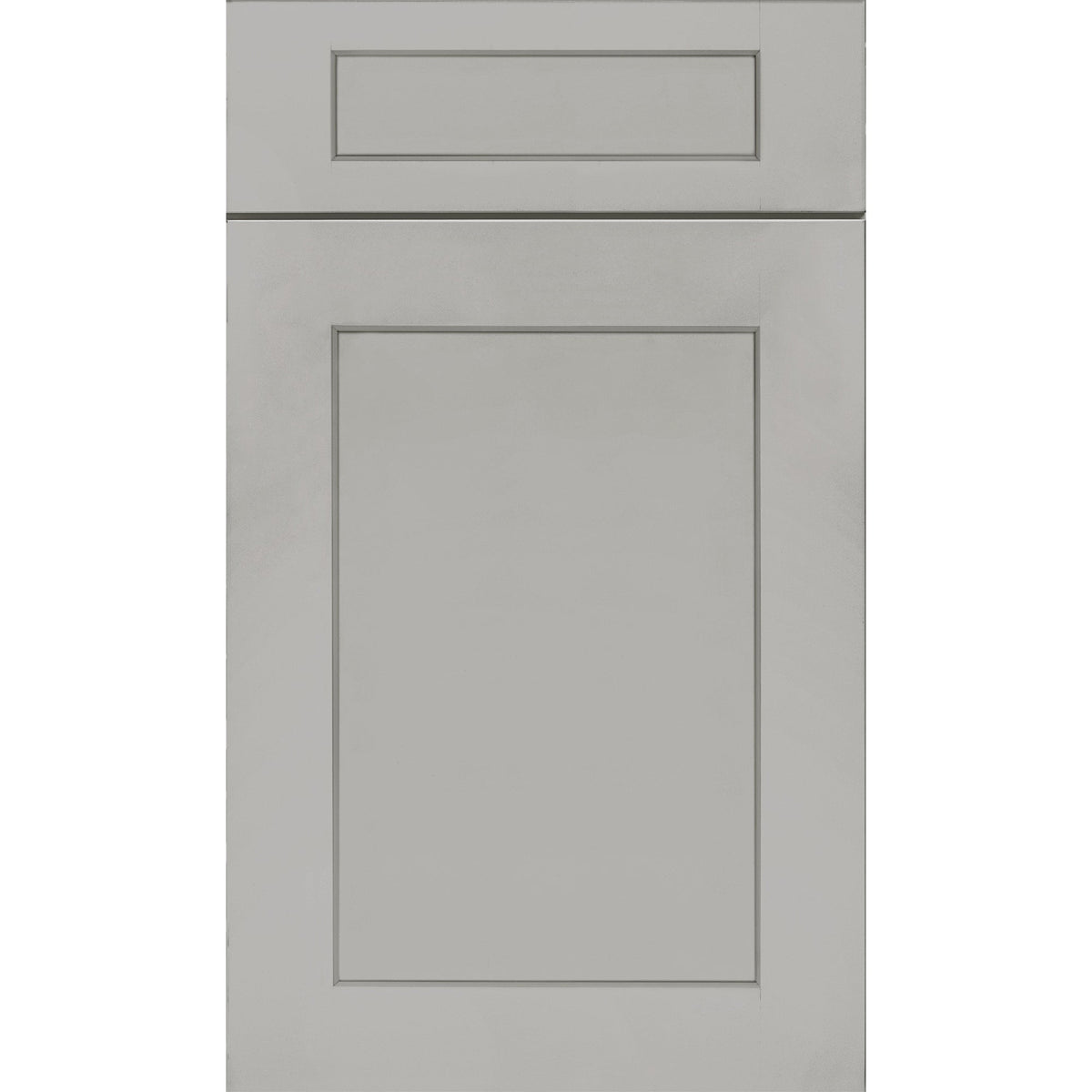allen + roth Stonewall 36-in W x 34.5-in H x 24-in D Stone 2-Drawer Base Fully Assembled Cabinet (Flat Panel Style)