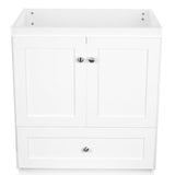 Shaker 42 in. W x 21 in. D x 34.5 in. H Vanity Cabinet Only in Natural Alder - Super Arbor