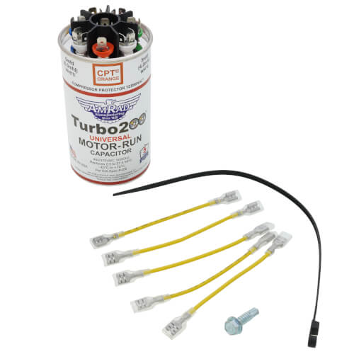 MARS 12200 capacitor - detail view (Type: Capacitor; Voltage: 440v, 370V)