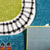 Safavieh Carousel Kids Fawn 4 x 6 Green/Ivory Indoor Kids Area Rug