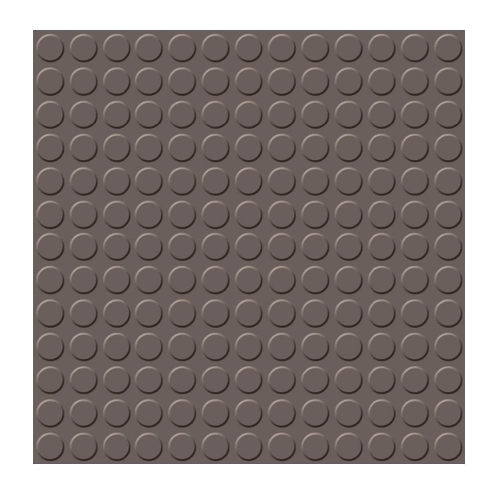 Flexco Rubber Tile Driftwood 18-in x 18-in Glue-Down Rubber Flooring Tile (2.25-sq ft)