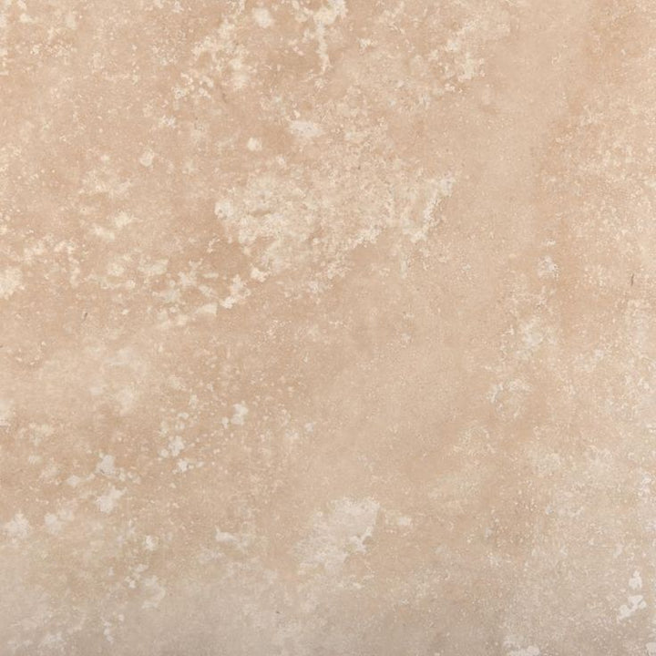 Emser Travertine Ivory Classic Ivory Classic 18-in x 18-in Honed and Filled Natural Stone Travertine Stone Look Tile