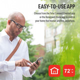 Wi-Fi 7-Day Programmable Smart Thermostat with Digital Backlit Display - Super Arbor