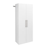 Prepac HangUps 60-in W x 72-in H Wood Composite White Wall-mount Utility Storage Cabinet