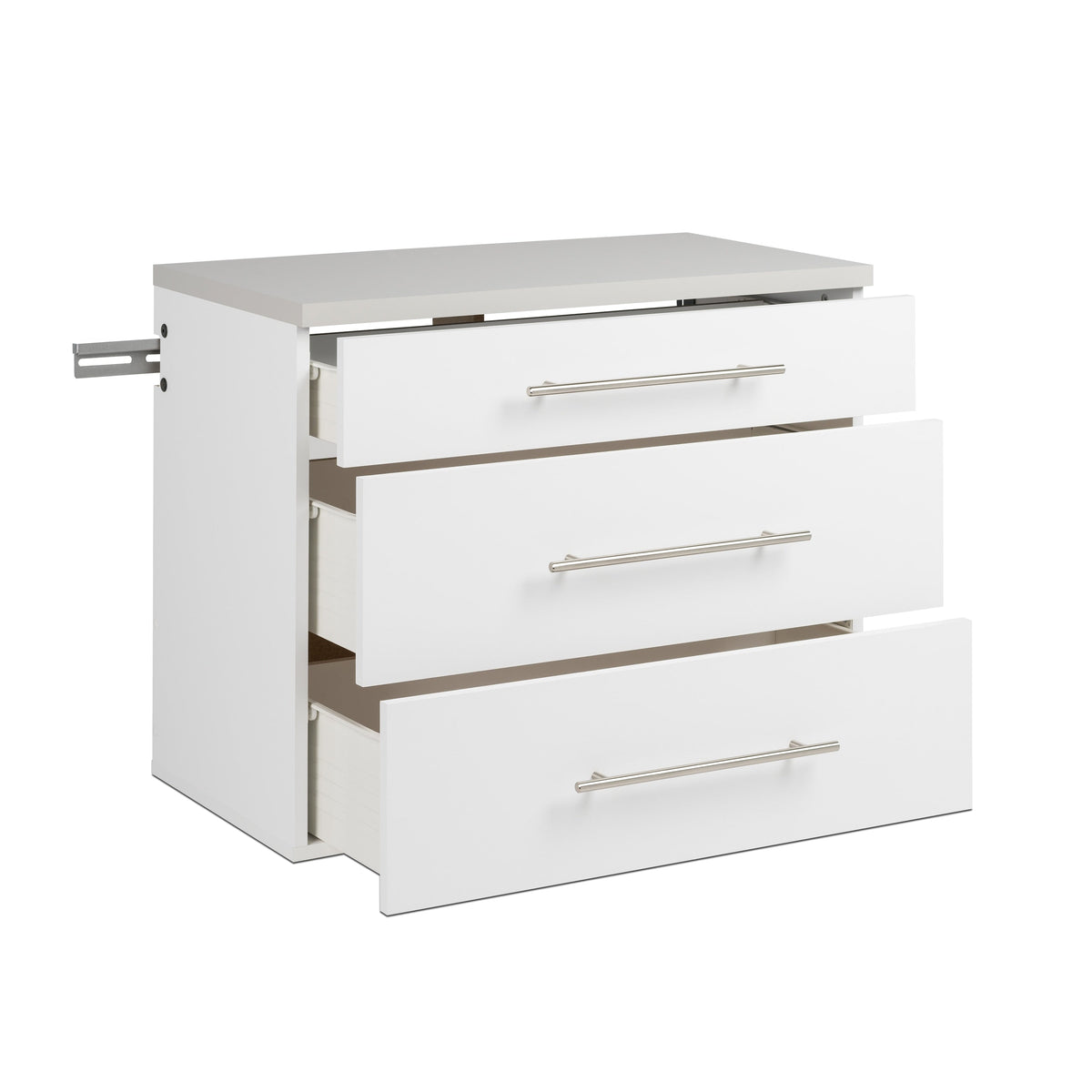 Prepac HangUps 60-in W x 72-in H Wood Composite White Wall-mount Utility Storage Cabinet