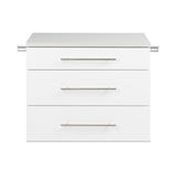 Prepac HangUps 60-in W x 72-in H Wood Composite White Wall-mount Utility Storage Cabinet