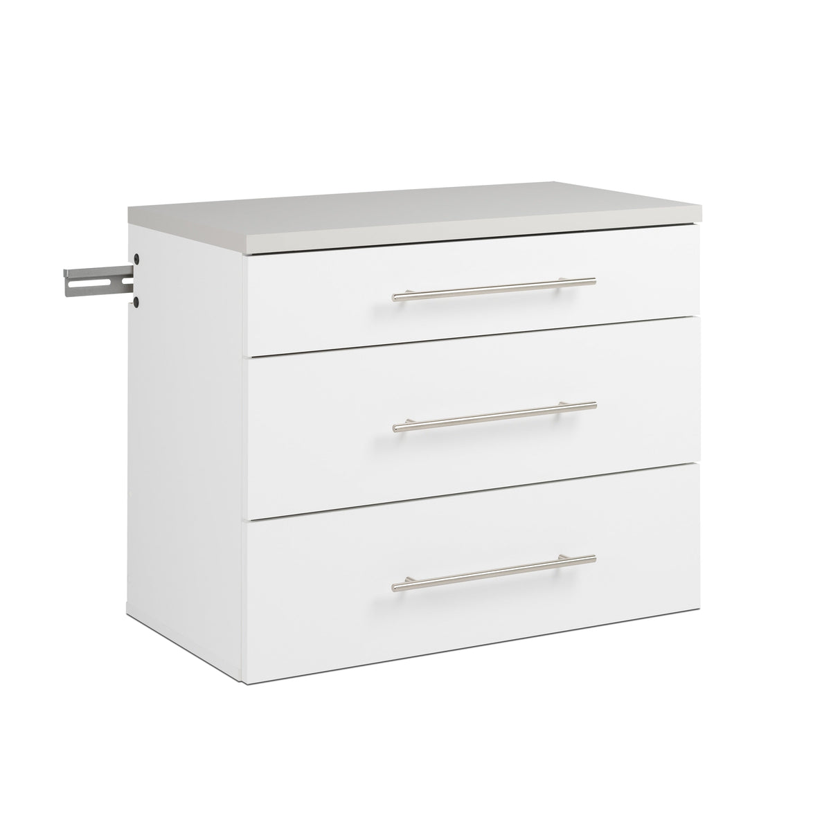 Prepac HangUps 60-in W x 72-in H Wood Composite White Wall-mount Utility Storage Cabinet
