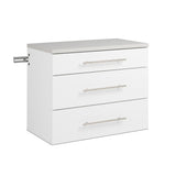 Prepac HangUps 60-in W x 72-in H Wood Composite White Wall-mount Utility Storage Cabinet