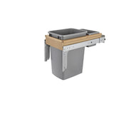 Rev-A-Shelf 35-Quart Plastic Pull-Out Trash Can, 12-in W x 22-in D x 18-in H