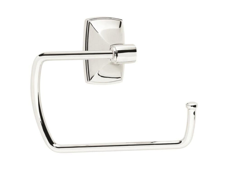 Amerock Clarendon Polished Chrome Wall Mount Towel Ring, 6-7/8 in Length