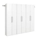 Prepac HangUps 72-in W x 72-in H Wood Composite White Wall-mount Utility Storage Cabinet