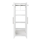 Prepac HangUps 24-in W x 72-in H Wood Composite White Wall-mount Utility Storage Cabinet
