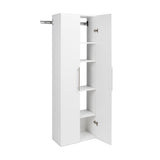 Prepac HangUps 72-in W x 72-in H Wood Composite White Wall-mount Utility Storage Cabinet