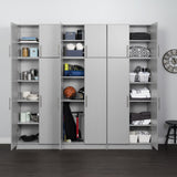 Prepac Elite 18.9-in W x 24-in H Wood Composite Light Gray Wall-mount Utility Storage Cabinet