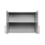 Prepac Elite 18.9-in W x 24-in H Wood Composite Light Gray Wall-mount Utility Storage Cabinet