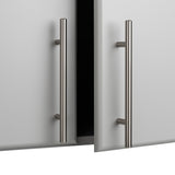 Prepac Elite 18.9-in W x 24-in H Wood Composite Light Gray Wall-mount Utility Storage Cabinet