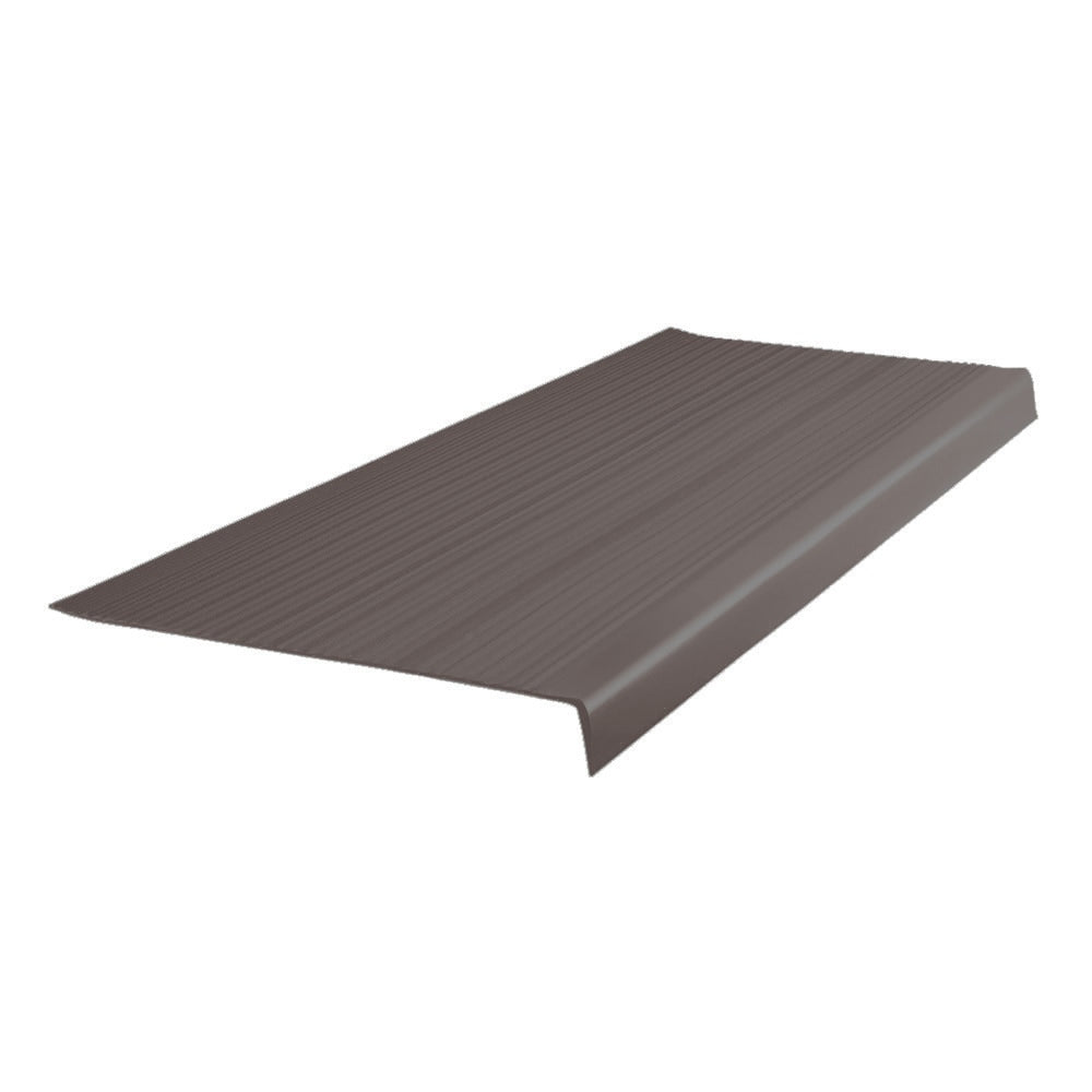 Flexco VT Series 12.25-in x 48-in Bark Stair Tread