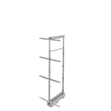 Rev-A-Shelf 19-in W x 58.25-in H 5-Tier Pull-Out Metal Soft-Close Pantry Organizer, Maple Baskets