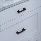 High Desert 3-1/2 in. Oil Rubbed Bronze Drawer Pull (10-Pack) - Super Arbor