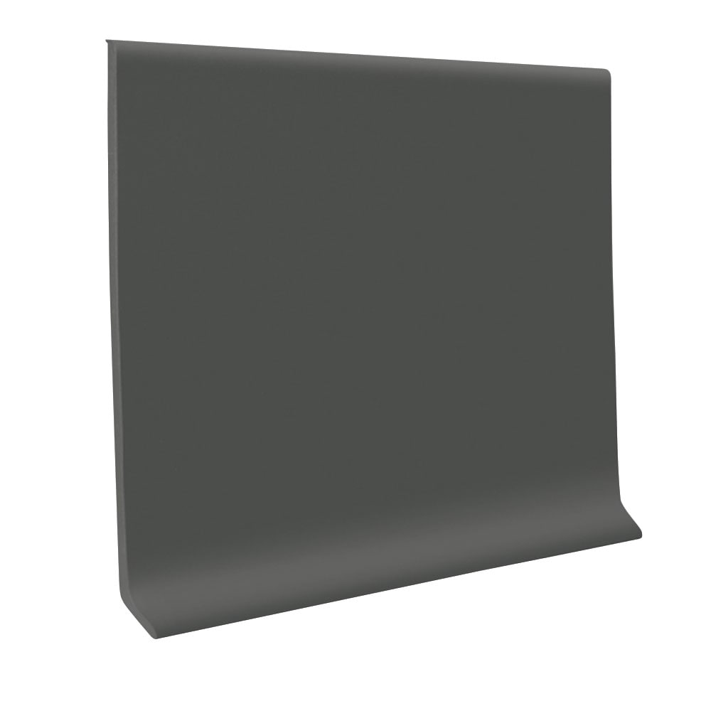 Flexco Graphite 0.125-in T x 2.5-in W x 48-in L Vinyl Wall Base