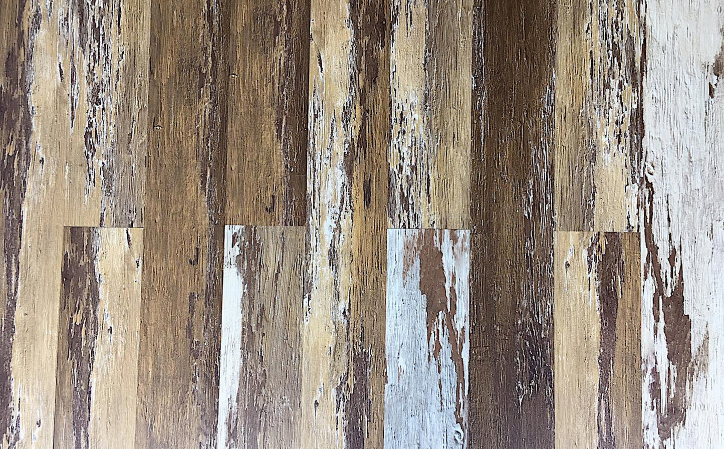 Deco Products Colors Old Brown Wood High Variation 6-in W x 36-in L x 2-mm Waterproof Luxury Vinyl Plank Flooring, 8-mil Wear Layer (30-sq ft/Case)