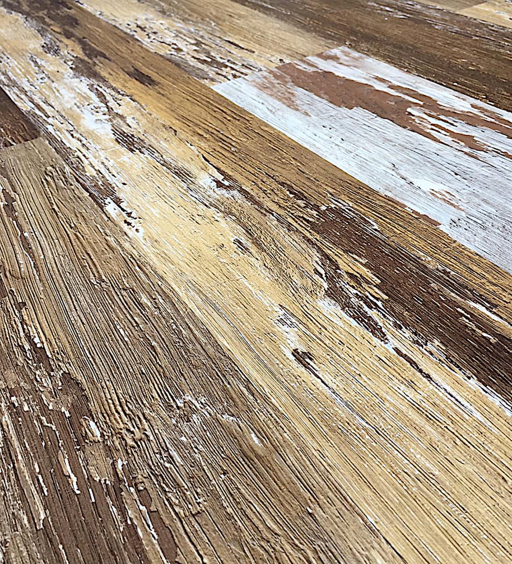 Deco Products Colors Old Brown Wood High Variation 6-in W x 36-in L x 2-mm Waterproof Luxury Vinyl Plank Flooring, 8-mil Wear Layer (30-sq ft/Case)