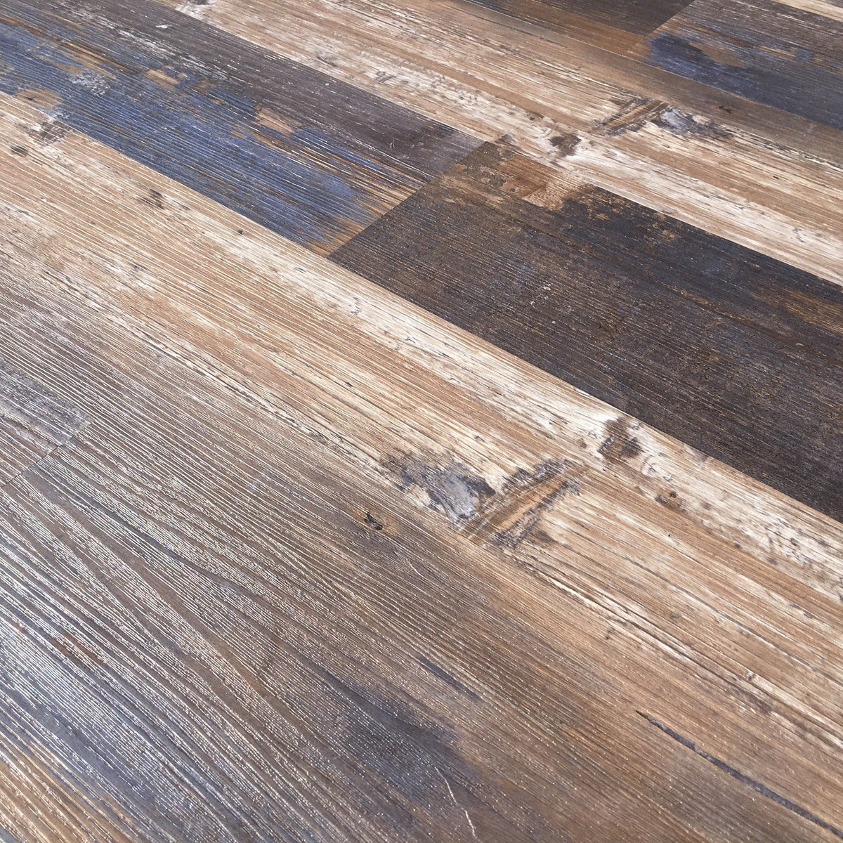 Deco Products COLORS Samba Multi-Tonal Vinyl Plank Sample, 6 in x 6 in, 8-mil Wear Layer