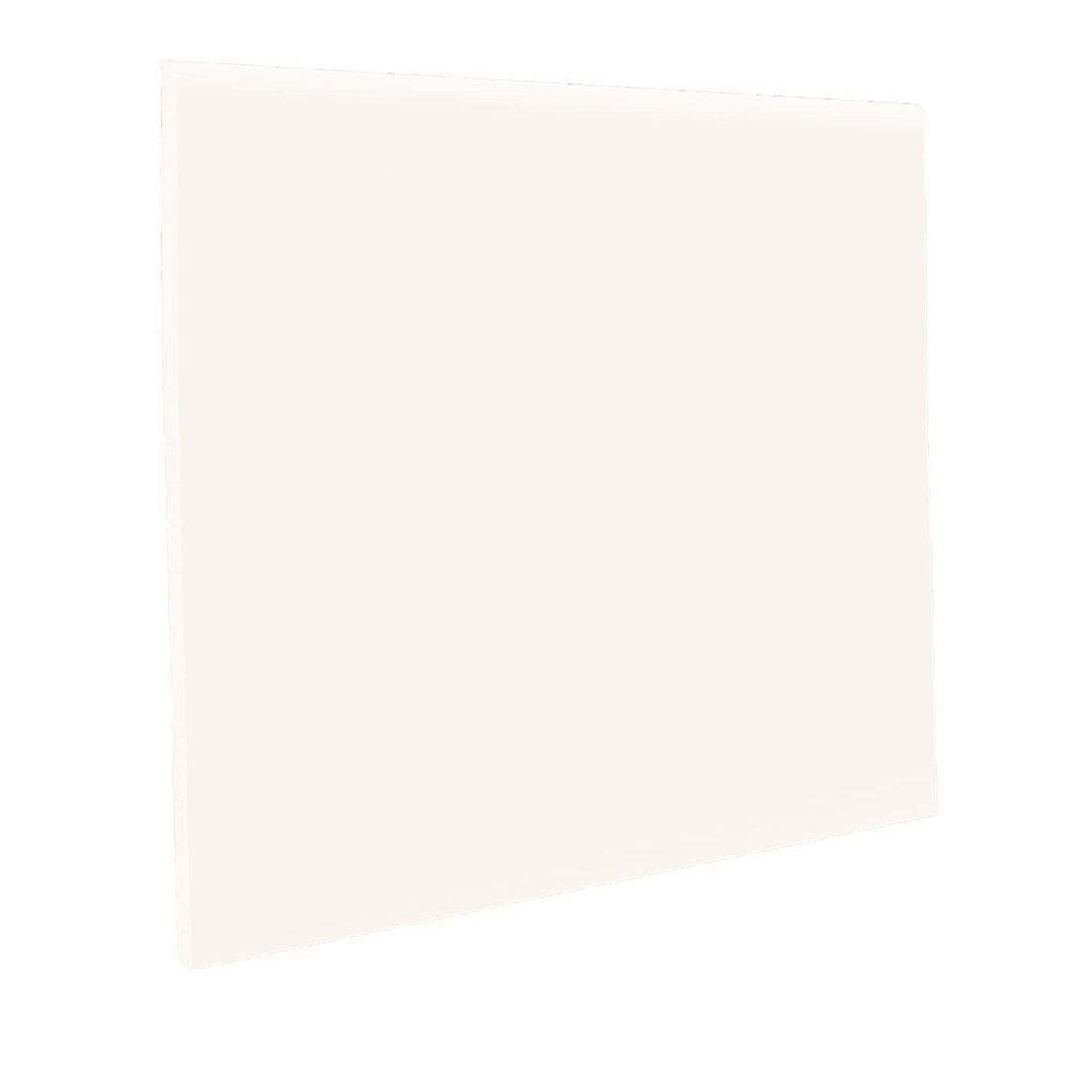 Flexco Arctic White 2.5-in x 48-in Vinyl Wall Base, Smooth