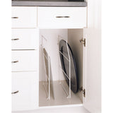 Rev-A-Shelf 0.75-in W x 18-in H 1-Tier Cabinet-Mount Metal Bakeware Organizer, 597 Series