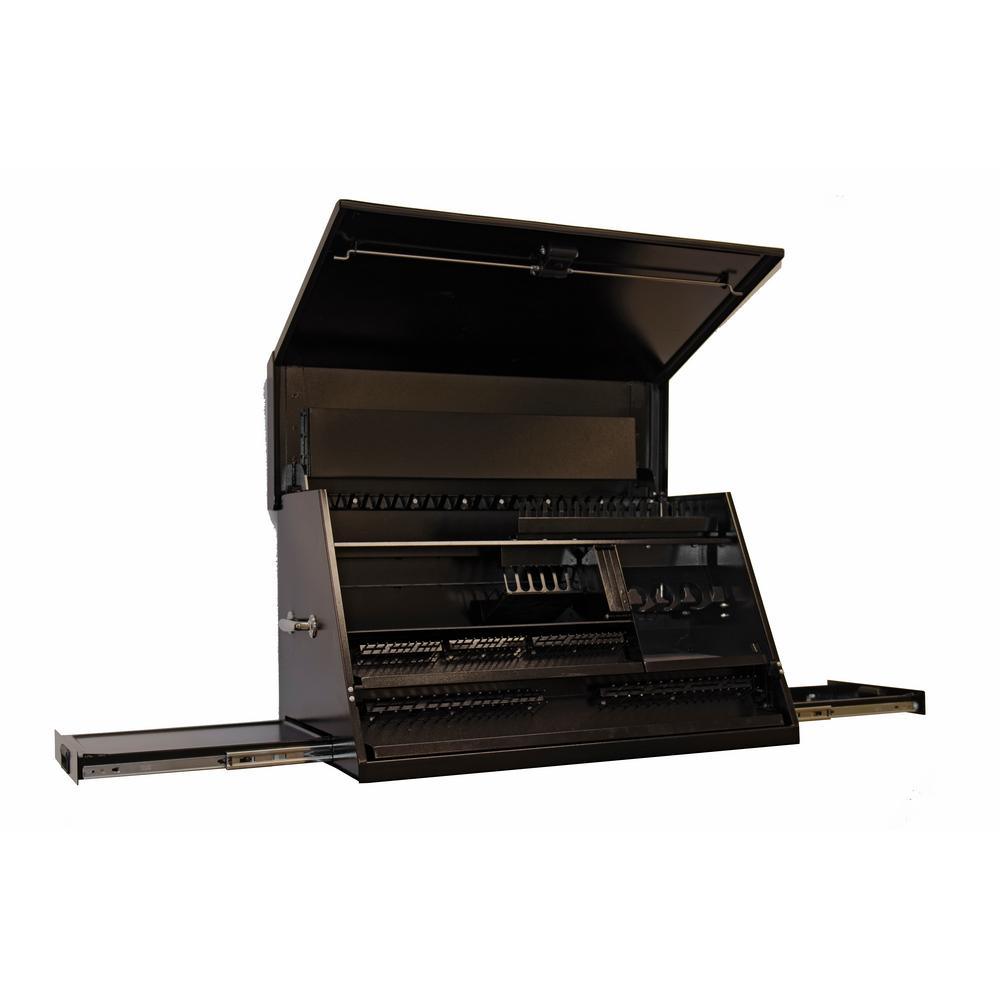41 in. 11-Drawer Tool Chest and Cabinet Combo in Black - Super Arbor