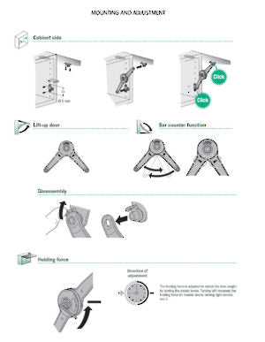 Richelieu Flap Stay Duo for Wood Door