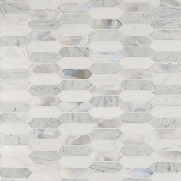 MSI Cienega Springs 10 in. x 13.78 in. x 6mm Textured Picket Multi-Surface Mesh-Mounted Mosaic Tile (14.4 sq. ft./Case)