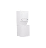 GE Electric Stacked Laundry Center, 3.9-cu ft Washer & 5.9-cu ft Dryer, ENERGY STAR, White (GUD27EESNWW)