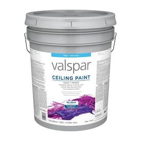 Valspar Ceiling Flat White Latex Tintable Paint (Actual Net Contents: 640-fl oz)