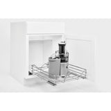 Rev-A-Shelf 20.31-in W x 6-in H 1-Tier Pull-Out Metal Soft-Close Cabinet Basket Organizer