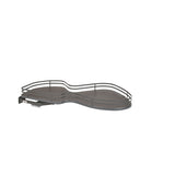 Rev-A-Shelf Cloud Blind Corner Organizer, 39-in W x 6.5-in H, 1-Tier, Orion Gray